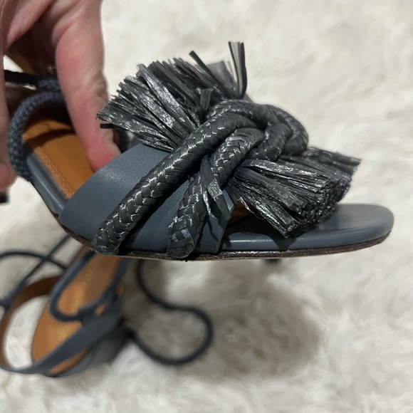 Tory Burch Women's Rope Block Heel Sandals - size 7 - Picture 8 of 8